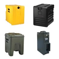 Thermoboxlar Sıcak Yemek Taşıma Kutuları bölümünde; lokantalarda fabrikalarda askeriyelerde ve tabldot yemek veren catering firmalarında kullanıma uygun işlevsel thermoboxlar sıcak ve soğuk yemek taşımak için kullanılan yemek taşıma kutusu modelleri var.
