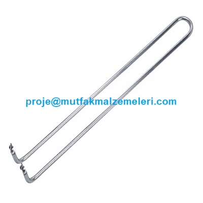 61 cm boyunda, 7,8 cm eninde ve 8,5 mm boru çapına sahip, 1000W gücündeki, Cr-Ni malzemeden imal edilmiş orijinal Empero ve uyumlu endüstriyel ızgara makinelerinde kullanıma uygun ısıtıcı rezistans.