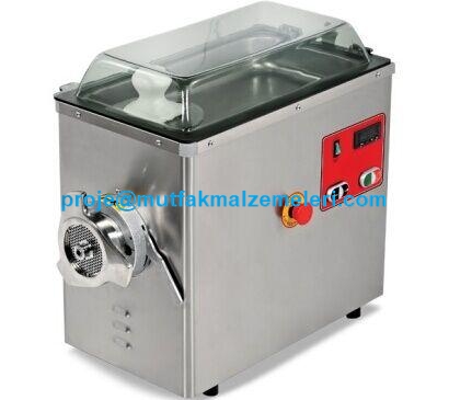 645x340x578 mm ölçülerinde, 2.2 kw güçlü motorlu 32lik soğutmalı et kıyma makinesi. Paslanmaz çelik helezon, boğaz ve boğaz somunu ile yüksek hijyen ve dayanıklılık sunar. İstanbul merkezimizden Türkiye nin 81 vilayetine hızlı kargo teslimatıyla.