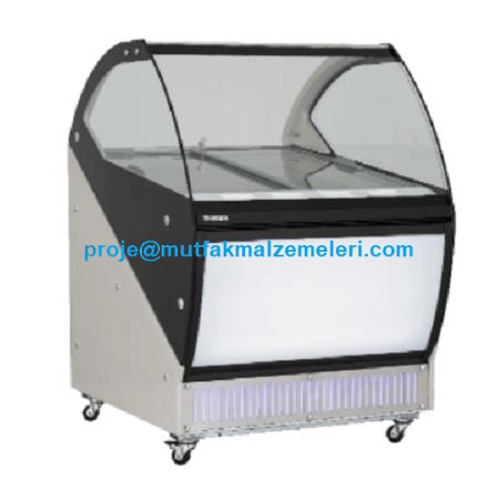 8 gözlü dondurma sergileme dolabı; 88,3x111,5x121 cm ölçülerindedir. 2 yıl gerçek garanti, 15 yıl yedek parça güvencesi ve yaygın servis ağı sunar. Değiştirilebilir küçük gastronom kap seçeneğiyle dondurma çeşidi kapasitesini artırma imkanı sağlar.