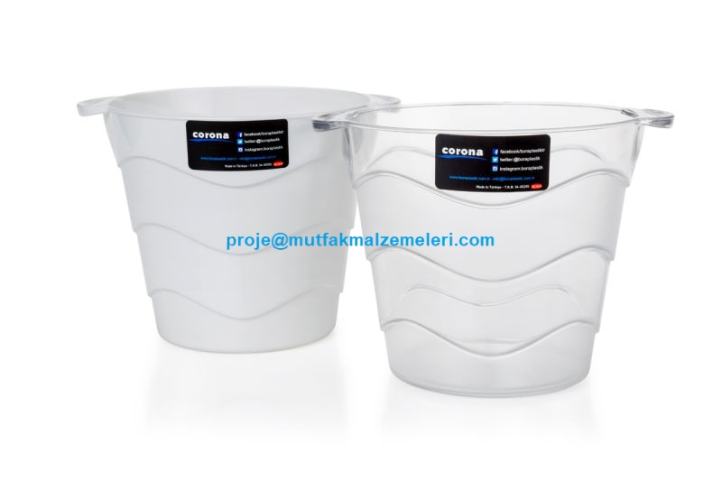 2 litre kapasiteli profesyonel kullanıma uygun buz kovası modellerindendir