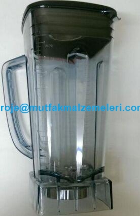NY8608 tipi bar ve otel blenderları ile tam uyumlu sertleştirilmiş kapaklı yedek blender kavanozu. Çizilmelere dayanıklı, gıdaya uygun yapısıyla uzun ömürlü kullanım sunan kaliteli ürünü sepete ekleyerek hemen güvenle satın alabilirsiniz.