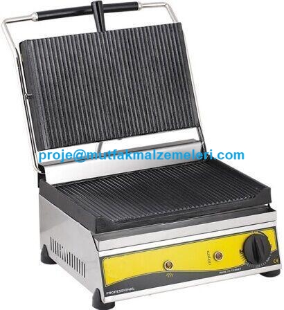 Ergonomik plastik sapları ve açma-kapama anahtarı ile kullanım kolaylığı sağlayan bu elektrikli büfe tipi tost makinesi, 400x340x250 mm ölçülerindedir. 1200 Watt gücüyle tostlarınızı eşit ve hızlı pişirerek işletmenize hız katar.