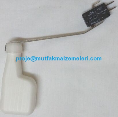 Buz Makinası Şamandırası:Endüstriyel buz makinası şamandırası Uğur Buzal 30 60 100 kiloluk buz makinalarında kullanılan su şamandırasıyla elektrik svicinden oluşan takımdır.Buz makinası şamandırası orijinal Uğur yedek parçasıdır - Uğur buz makinası şaman