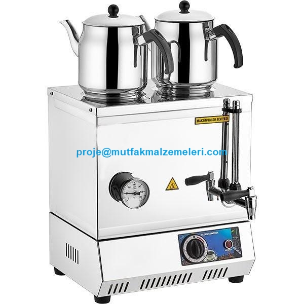 Kaliteli çift demlikli çay demleme ocağı fiyatları sağlam çift demlikli çay ocağı modelleri sanayi tipi çift demlikli paslanmaz çay ocağı