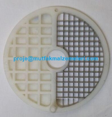 Sotelik Küp Patates Aparatları Kızartmalık Parmak Patates Bıçakları Patates Doğrama Makinası Yedek Parçaları bölümündeki ince küp patates bıçağıyla 10x10 mm.ölçüsünde arnavut ciğeri için küp patates çıkartabilir garnitürlerinizi hazırlayabilirsiniz - 021