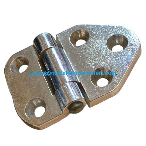 Kaliteli malzemeden üretilen paslanmaz çelik yaprak menteşe; kapak ve karşılığının aynı düzlemde olduğu alanlar için idealdir. Kolay montaj edilir. Dayanıklı yapısıyla endüstriyel fırın, makine pano ve dolap kapaklarında kullanılır.İmalatçısından kalitel