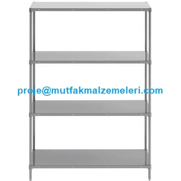 36x91x183 cm boyutlarındaki 4 katlı paslanmaz düz tablalı istif rafı; soğuk oda, buzhane, restoran ve kasap depolarında hijyenik kullanım sunar. Kolay sökülüp takılan dayanıklı bu soğuk oda rafını sepete ekleyerek hemen güvenle satın alabilirsiniz.