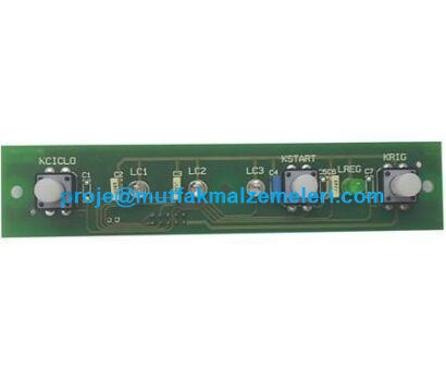 Edesa ve Fagor LV 1200, LV 1500 ile LV 2100 endüstriyel bardak yıkama makinelerinin yönetimini sağlayan tuşlu elektronik kumanda paneli kartı. Cihazınızın sorunsuz çalışması için kaliteli yedek parçadır.