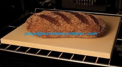 Profesyonel ekmek ve pizza pişirimi için tasarlanan 30x42 cm fırın taşı, homojen ısı dağılımı sağlayarak hamur işlerinizin altının çıtır pişmesini sağlar. Gömme ve ankastre fırınlar için ideal ölçüdedir. 81 vilayete kargo ile güvenle ulaştırılmaktadır.