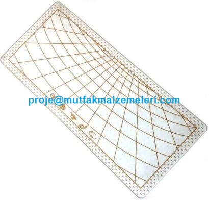 Ev tipi fırınlar için 18 x 40,8 cm ölçüsünde kapak camı. İki adet cam kulbu montaj deliğine sahiptir. Uygun Climaks fırınlarda yedek parça olarak kullanılabilir. Sipariş öncesinde ölçü ve delik konumlarının kontrol edilmesi önerilir.