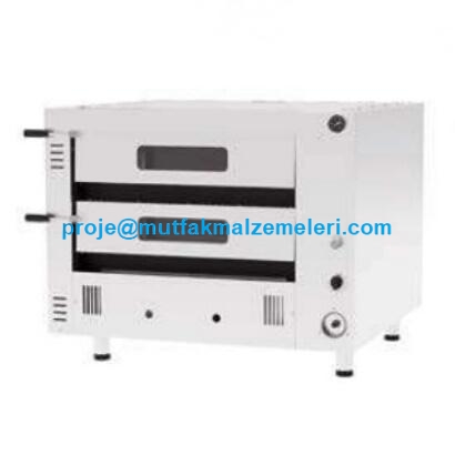 720x720 mm iç pişirme alanı, 1117x1017x790 mm dış ölçüler. 450°C'ye ulaşan yüksek ısı ve 19 kW güç kapasitesi. Paslanmaz gövdeli, endüstriyel mutfaklar için profesyonel pişirme çözümü.