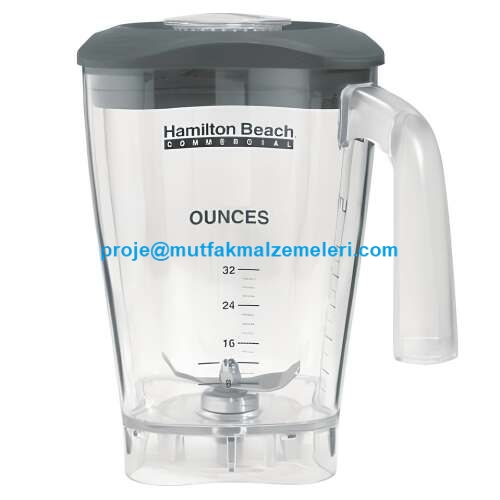 Hamilton Beach Commercial 91503 modellerine tam uyumlu 1 litrelik blender haznesi, bıçağıyla komple satılmaktadır. Orijinal kaliteli plastikten üretilmiş olup smoothie ve buz kırma işlemlerinde yüksek performans sunar. Sepete ekleyerek hemen satın alın.