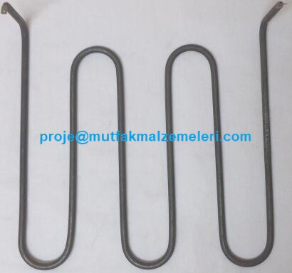 Izgara Rezistansları:2250 wattlık ızgara rezistanslarından bu endüstriyel ızgara rezistansının ölçüsü 30x30 cm olup 7 cm.lik dirseği vardır.2250 watt gücünde ızgara rezistansları haricinde 1500 1750 2000 2500 2750 ve 3000 watlık güce sahip endüstriyel ız