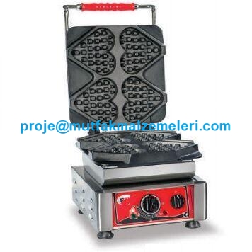 En kaliteli kare desenli kalp desenli çiçek desenli yonca desenli endüstriyel waffle makinalarının tüm modellerinin en uygun fiyatlarıyla satış telefonu 0212 2370749