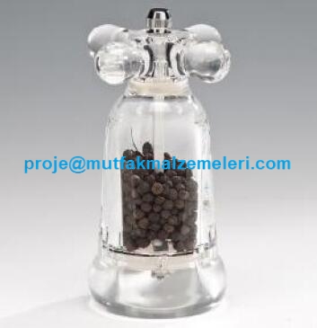1.sınıf dayanıklı akrilik malzemeden 13 cm ideal el tipi servis boyuyla imal edilen şeffaf karabiber ve tuz öğütücü değirmen, ergonomik tasarımıyla kolayca çevrilir. Türkiye nin 81 iline hızlı kargo avantajıyla hemen sipariş verin.