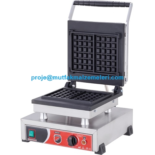 Profesyonel Elektrikli Kare Waffle Yapma Makinesi - Hassas Döküm Yüzey ve Ergonomik Tasarım, En kaliteli kare desenli kalp desenli çiçek desenli yonca desenli endüstriyel waffle makinalarının tüm modellerinin en uygun fiyatları üretici fabrikasından