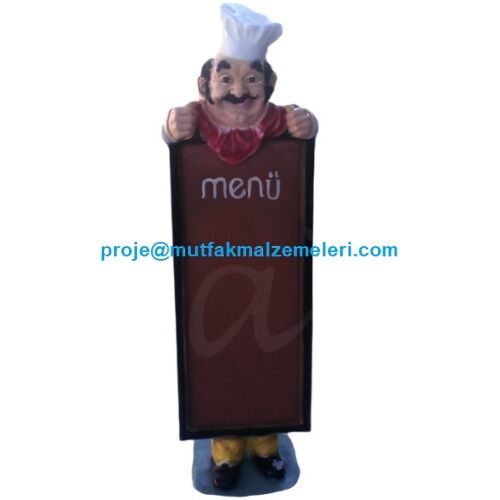 En kaliteli menü mankenleri döner maketleri aşçı heykellerinin tüm modellerinin en uygun fiyatlarıyla satış telefonu 0212 2370751