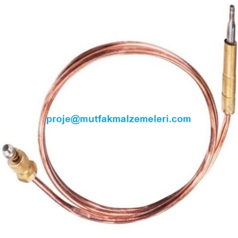 Endüstriyel mutfak gazlı pişirme ekipmanları için 150 cm L boyunda 8/1 sonsuz dişli uzun uçlu kuzine emniyet ventili termokupul. Alev sönmesinde gazı keserek güvenliği sağlayan orijinal yedek parça. Sepete ekleyerek hızlı kargo ile satın alabilirsiniz.