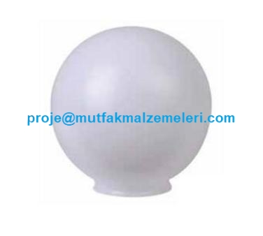 Bahçe ve dış mekan aydınlatma armatürlerinde kullanılmak üzere tasarlanmış; 25 cm dış çapı ve 11.5 cm bağlantı ayağı çapıyla öne çıkan, kırılmaya ve sararmaya karşı dirençli polietilen malzemeden imal edilmiş kaliteli yedek lamba karpuzudur.