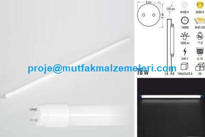 Eski nesil yüksek akım çeken floresanların yerine doğrudan kullanabileceğiniz, 1600 lümen ışık gücünde 18W ledli floresan ampul. Gözü yormayan floresan ampul modellerinden olan bu ürünü tüm Türkiye ye kargo ile gönderiyoruz.