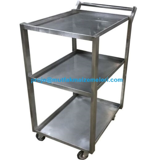 İmalatçısından en kaliteli inox paslanmaz malzeme taşıma arabaları modelleri krom çelik yemekhane su çay bardağı tabak taşımaya uygun paslanmaz havuzlu araba fabrikası üreticisinden toptan paslanmaz endüstriyel servis araba satış fiyatları listesi