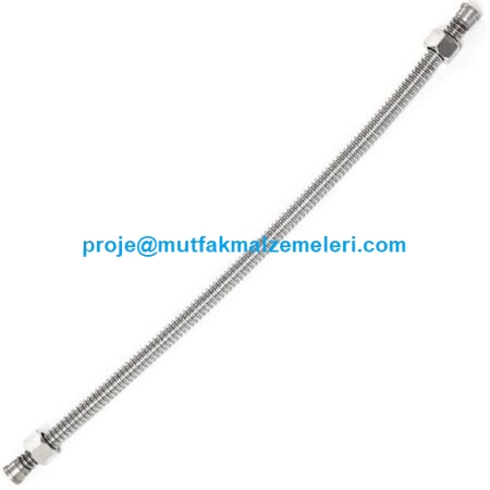 Paslanmaz Çelik Gaz Flexi 20 cm uzunluğunda, çift rekorlu 16x1.5 ölçüsünde üretilmiştir. Esnek metal flex yapısı ve her iki ucundaki rekorları sayesinde uygun gaz ekipmanlarının bağlantısında kullanılabilir. 3/8 ölçüsüyle havşalı montaja uygundur.