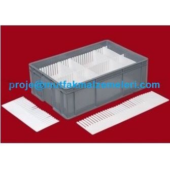 Endüstriyel taşıma ve depolama kutularınızda tam koruma sağlayan 15x56 cm (4 mm) beyaz plastik düzenleyici. Ürünlerin birbirine sürtünmesini, çizilmesini ve kırılmasını önler. Kolayca modüler gözler oluşturun. Hemen sipariş verin, kargo ile teslim alın!