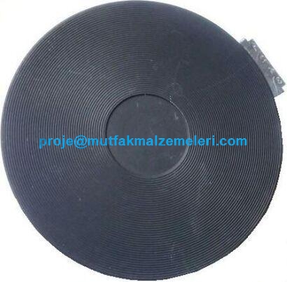 Premier marka set üstü pleyt ocaklarda kullanılan, 15.5 cm çapında, 1000W gücünde, siyah renkli, tek devreli orijinal yuvarlak ocak ısıtıcı rezistans.
