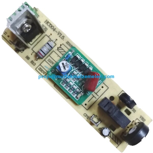Remta bar blender fabrikası üretimi orijinal HC004-V1.5 etiketli switchli elektronik hız ayar kartı. Otel tipi blenderlerde dönüş hızını güvenle kontrol etmenizi sağlar. Adresinize kargo ile gönderilir, hemen satın alabilirsiniz.