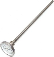 500 derecelik yuvarlak kadranlı fırın ısısı ölçme termometresinin kadran çapı 63 mm ısı ölçme mil genişliği 12 mm kuyruğu ise 40 cm uzunluğundadır.