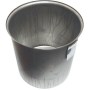 Remta, Okyay ve Horeca gibi profesyonel çay makinelerinde kullanılan, 23.5x24 cm ölçülerinde, paslanmaz çelikten imal edilmiş, çay süzgecinin oturtulduğu silindirik orijinal çay demleme kazanı (dem kabı).