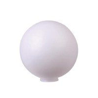 Dış mekan hava koşullarına ve güneş ışığına dayanıklı kaliteli polietilen malzemeden üretilmiş; 40x40 cm büyük boy ölçülerinde, ışığı yumuşak ve homojen yayan, kırılmaya dirençli park, bahçe ve site aydınlatma direkleriyle uyumlu beyaz küre globdur.