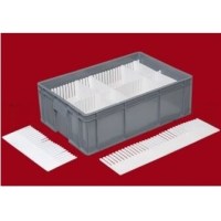 9.5X37 cm ölçüsünde beyaz plastik plastik bölümleyici/seperatör ile endüstriyel taşıma kutularınızı bölmelere ayırın. Ürünlerin çarparak zarar görmesini engelleyin, depo ve sevkiyat süreçlerinde maksimum düzen sağlayın. Dayanıklı ve uzun ömürlü seperatör