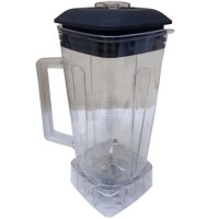 Endüstriyel bar blenderları için üretilen By Kitchen Eddy sürahisi, kırılmaya dayanıklı polikarbonat malzemeden imal edilmiştir. Komple bıçak grubu ve kapak setiyle gelen bu profesyonel hazne, otel, kafe ve bar kullanımına uygun uzun ömürlü bir parçadır.