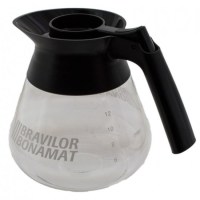 Bravilor Bonamat Mondo, Matic, Novo ve RLX modelleriyle uyumlu 1,7 litrelik cam kahve potu, ısıya dayanıklı gövdesi ve ergonomik döküm ağzıyla damlatma yapmaz. Şık tasarımıyla sunumları pratikleştirir. Sepetinize ekleyerek satın alın.