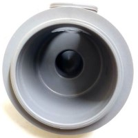 Pompa emiş filtresinin takıldığı sifon yatağının üstten görünümü. Geniş haznesi ve hassas yatak yapısı ile filtre sisteminin tam performansla çalışmasına olanak tanır. Endüstriyel mutfak standartlarına uygun kaliteli plastikten üretilmiştir.