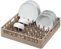 Kimyasal deterjan ve parlatıcılara dayanıklı, imalat hatalarına karşı 2 yıl garantili 50x50 cm sanayi tipi bulaşık makinesi tabak basketi. Tüm Türkiye ye kargo gönderimiyle set altı ve giyotin makineler için en ideal tırnaklı dizme sepeti.