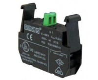 Hamur açma makineleri, endüstriyel kumanda butonları ve çevirmeli yol verme şalterlerinde devreyi emniyetle açıp kapatmak için üretilmiş; 4A 250V AC15 standartlarında, IP20 koruma dereceli, yeşil renkli tırnaklı geçmeli Emas buton anahtar sivicidir.