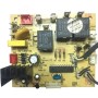 Uğur UBM 20 buz makinesi elektronik kartı; üzerinde mikroişlemci, bağlantı girişleri ve devre elemanları bulunan, cihaz içine tam oturan orijinal yeşil baskılı devre kartı.