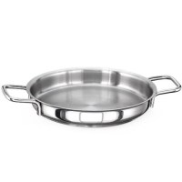 Yüksek kaliteli paslanmaz çelikten üretilen 32 cm çapındaki bu geniş sahan, 3 cm derinliği ile hem omlet hem de menemen gibi bol malzemeli kahvaltılıklar için mükemmeldir. Isıyı eşit dağıtan tabanı sayesinde yemekleriniz yanmadan tam kıvamında pişer.