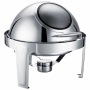 Büfeler için ideal: Roll top chafing dish.