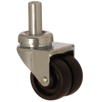 Ev, ofis ve işyeri mobilyalarında kullanıma uygun; 50 mm çap, 20 mm genişlik ve 16x40 mm pim bağlantısına sahip, 72 mm toplam yüksekliğiyle mobilyalarınıza akıcı ve sessiz hareket imkânı sunan dayanıklı çiftli frensiz tekerlek modelidir.