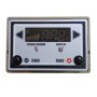 Okida ET-3000-01 R1 model dijital çay makinesi termostatı ve elektronik beyin kartı. Ön panelde sıcaklık durumu ve hedef ısı göstergesi, arka panelde orijinal Okida RoHS onaylı devre bileşenleri ve bağlantı noktaları görünümü.
