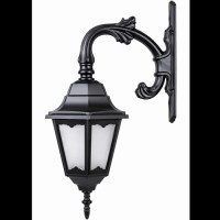 Dekoratif duvar feneri, 33x60 cm ölçüsüyle bahçe duvarları ve kapı girişlerinde kullanılabilir. Modern görünümü sayesinde ev, site, apartman ve işletmelerin dış mekanlarına şık bir aydınlatma ve dekoratif görünüm kazandırır.