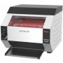 460x600x410 mm ölçülerinde, paslanmaz çelik gövdeli, ön panelden dilim çıkışlı profesyonel seri ekmek kızartma ünitesi görseli. Otel kahvaltı salonları için saatte 500 dilim kapasiteli makine. #Mutfak