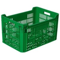 Ekmek fırınları ve unlu mamul imalathaneleri için tasarlanmış, terlemeyi önleyen açık tabanlı ve hava sirkülasyonu sağlayan açık yan yapılı endüstriyel plastik ekmek sepeti. Gıdaya uygun sepet kargo fırsatıyla satışta.