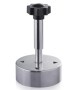 BO-3014 El Tipi Paslanmaz Hamburger Köftesi Kalıbı. 14 cm genişliğinde köfte basma aparatı, hassas gramaj ayar somunu ve gıdaya uygun hijyenik yüzey. Profesyonel restoran ve büfeler için dayanıklı, el tipi manuel köfte şekillendirme ekipmanı.