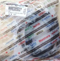 Turbo ve ankastre fırınların yüksek ısı döngülerinde genleşmeye ve büzüşmeye karşı dirençli, içi boşluklu sızdırmazlık bariyerine sahip fırın kapı fitili kalınlık profili. Bu esnek hava koridoru, sıcaklığın fırın iç haznesinde hapsedilmesini sağlar.