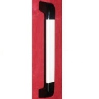 30 cm montaj delik aralığına sahip endüstriyel fırın kapı kolu. Alüminyum profil ve bakalit ayak yapısıyla pasta, simit, kurutma ve kuzine fırınları için dayanıklı, uzun ömürlü fırın kapak kulbu çözümü.